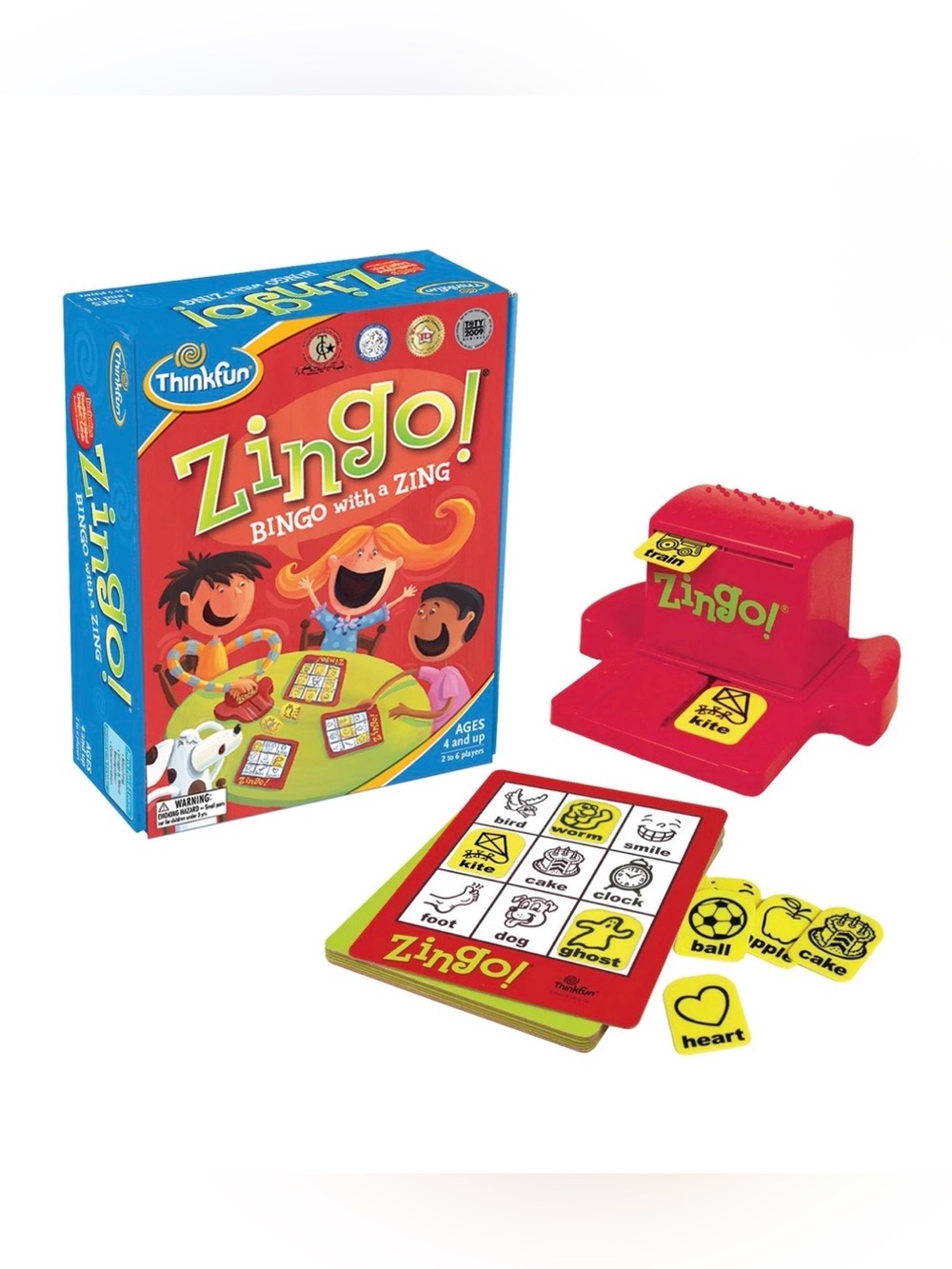 ThinkFun Zingo! Family Board Game – Award-Winning Preschool Matching Game